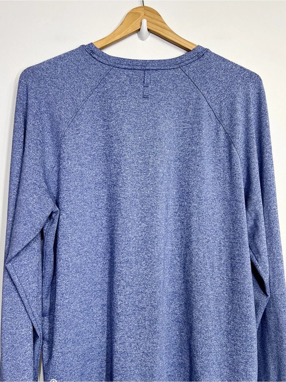 Lululemon License to Train Classic-Fit Long-Sleeve Shirt Heathered True Navy